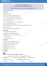 Đề cương ôn tập HK2 tiếng Anh 10 global success có đáp án